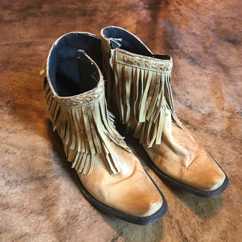 Old Gringo Fringe Booties